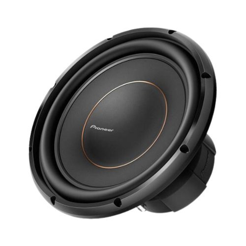 Pioneer - TS-D12D4 12" 2000W Max Power Dual 4 Ohm Voice Coil Car Subwoofer - Black-Front_Standard 