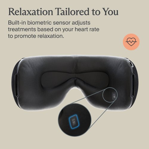 Therabody SmartGoggles Heated Eye & Temple Massager (2nd Generation) - Black SHOP ONLINE