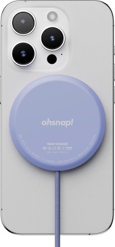 OhSnap Qi Wireless Charger - Crushed Orchid GLOBAL SHIPPING