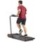 Sunny Health & Fitness - Under Desk Walking / Running Smart Treadmill - Black-Front_Standard