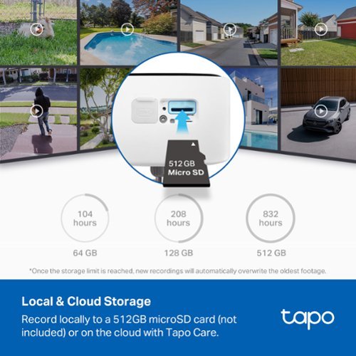 TP-Link Tapo Solar-Powered Wireless Security Camera Kit with Live View, Works with Alexa & Google Home- No Monthly Fees (2-Pack) - White WORLDWIDE DELIVERY
