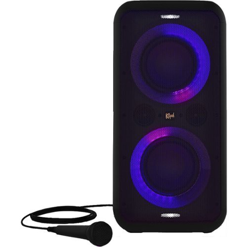 Klipsch - GIGXXL Gig XXL Portable Wireless Party Speaker - Black-Front_Standard 