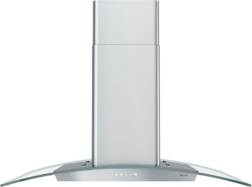 Zephyr - 36 inches - Convertible - Wall Range Hood - Stainless Steel/Glass