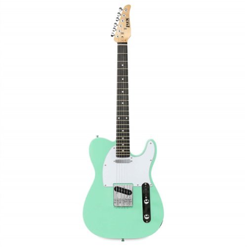 Lyxpro - 39” Electric Guitar TL Series, Solid Body Guitar W/3-Way Switch & Tone Controls - Green-Front_Standard 