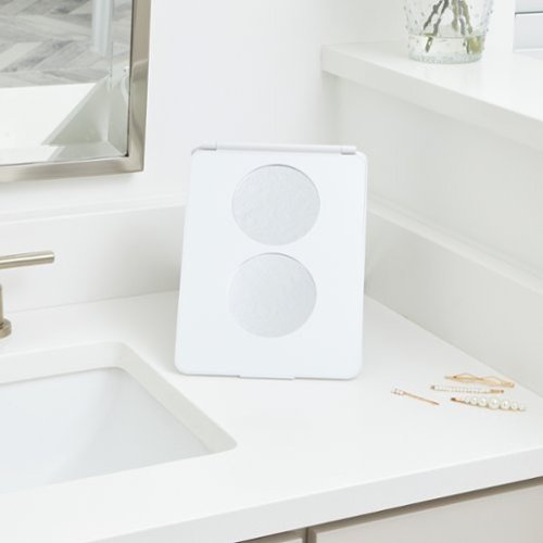 Glo-Tech Slim Travel LED Mirror - White BUY ONLINE