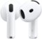 Apple - AirPods 4 with Active Noise Cancellation - White-Front_Standard