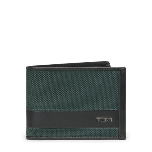 TUMI - Alpha Double Billfold Wallet - Deep Pine