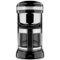 KitchenAid - 12-Cup Drip Coffee Maker with Spiral Showerhead and Programmable Warming Plate - Onyx Black-Front_Standard