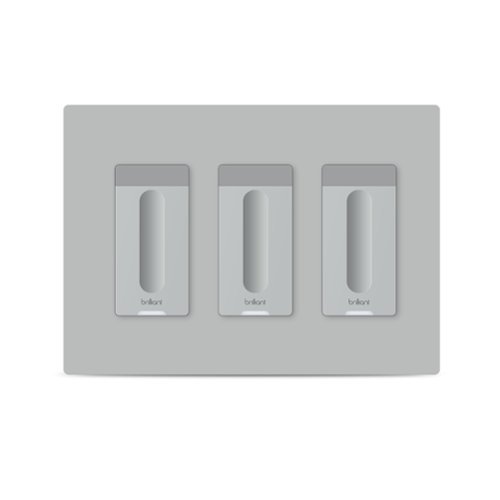 Brilliant Smart Dimmer Switch - Gray BUY ONLINE