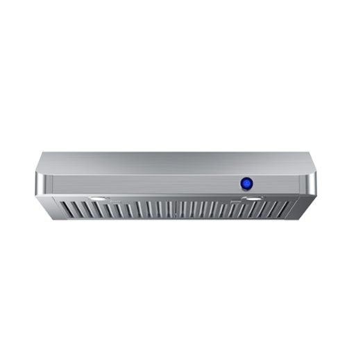 ZJKLA - 30 inches - Externally Vented - Under cabinet Range Hood - Stainless Steel-Front_Standard 