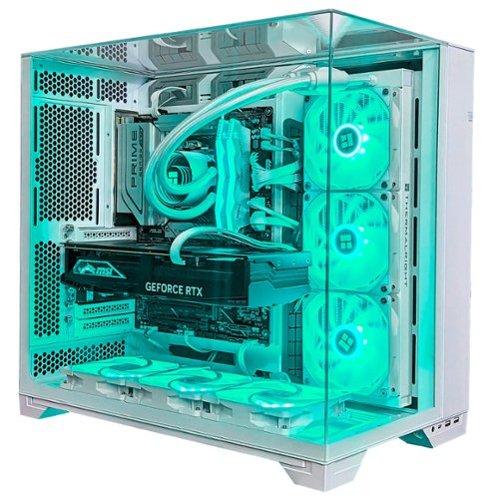 Cobratype - Venom Gaming Desktop - AMD Ryzen 9 9900X - 32GB DDR5 Memory - NVIDIA GeForce RTX 5080 -  2TB NVMe - White