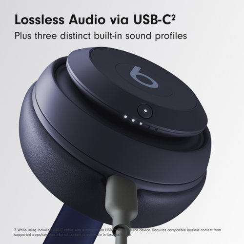 Beats Studio Pro - Wireless Noise Cancelling Over-the-Ear Headphones - Navy GLOBAL SHIPPING