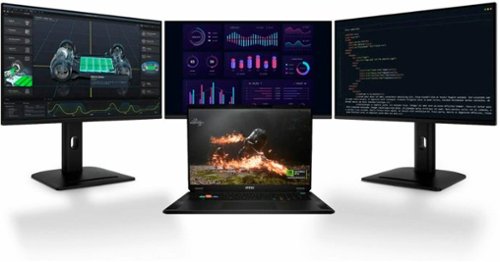 MSI 18 Gaming Laptop 2560 x 1600 (QHD+) - Intel Core Ultra 9 275HX with 64GB Memory - GeForce RTX 5070 TI - 2 TB SSD - Midnight Black, Black BUY IN UAE