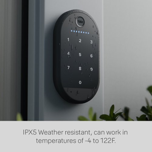 Yale Approach -Apartment  Smart Lock Wi-Fi Deadbolt with Keypad Access - Silver WHERE TO BUY