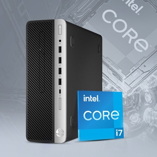 HP Refurbished Excellent ProDesk 600 G5 SFF Desktop Computer PC