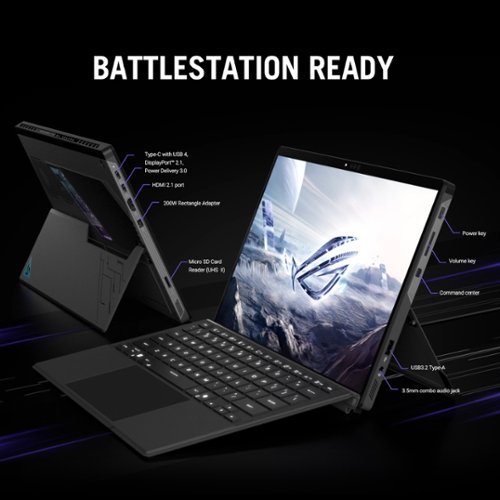 ASUS ROG Flow Z13 13.4 2.5K 180Hz Touch-Screen Gaming Laptop - Copilot+ PC - AMD Ryzen AI Max+ 395 - 64GB RAM - 1TB SSD - Off Black WHERE TO BUY