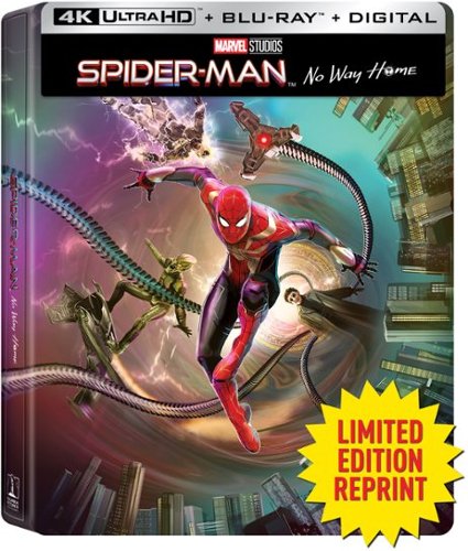Image of Spider-Man: No Way Home [Limited Edition] [SteelBook] [4K Ultra HD Blu-ray/Blu-ray] [2021]