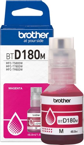 Brother - Genuine BTD180M High-Yield Magenta Ink Bottle