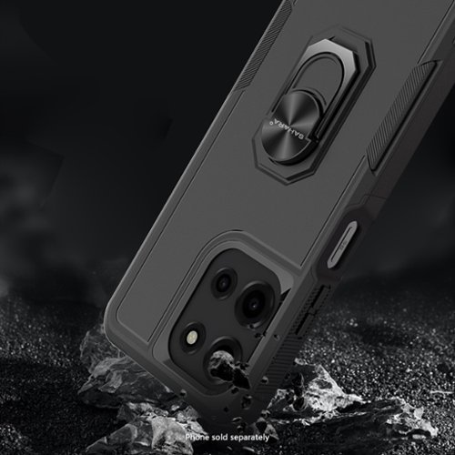 SaharaCase Raider Series Heavy Duty Case for Motorola G 5G (2025) - Scorpion Black SHOP ONLINE