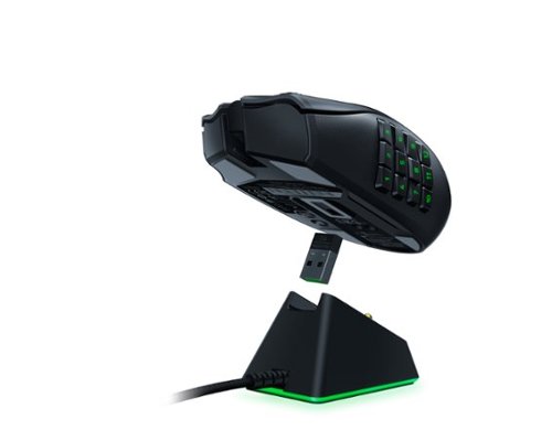 Razer Naga Pro Wireless Optical with Interchangeable Side Plates in  2, 6, 12 Button Configurations Gaming Mouse - Wireless - Black BUY IN UAE
