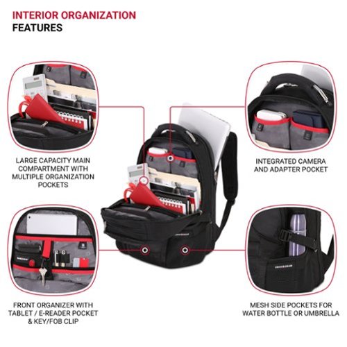 SWISSGEAR SCANSMART LAPTOP BACKPACK - BLACK BUY IN SINGAPORE