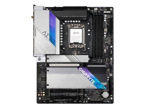 GIGABYTE - Z690 AERO G DDR4 Socket 1700 USB 3.2 Intel Motherboard with RGB Lighting - Multi-Front_Standard 