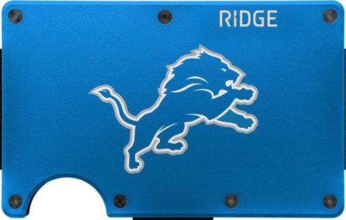 The Ridge Wallet - NFL Wallet Detroit Lions - Blue