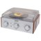 Jensen - 3-Speed Stereo Turntable with AM/FM - Silver-Front_Standard