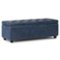 Simpli Home - Hamilton Storage Ottoman - Denim Blue-Front_Standard