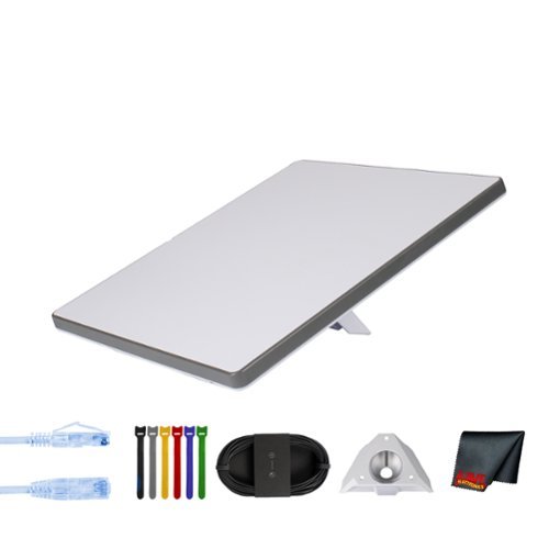 STARLINK - Mini Kit AC Dual Band Wi-Fi System - with Cables Bundle - White-Front_Standard 