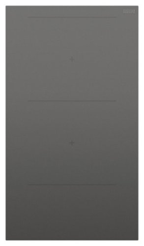 Fisher & Paykel - 12" Auxiliary Modular Induction Built-in Electric Cooktop, 2 Zones with SmartZone - Gray