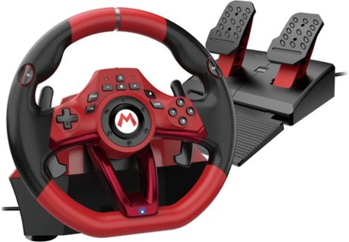 Hori - Mario Kart Racing Wheel Pro Deluxe for Nintendo Switch 2 - Red