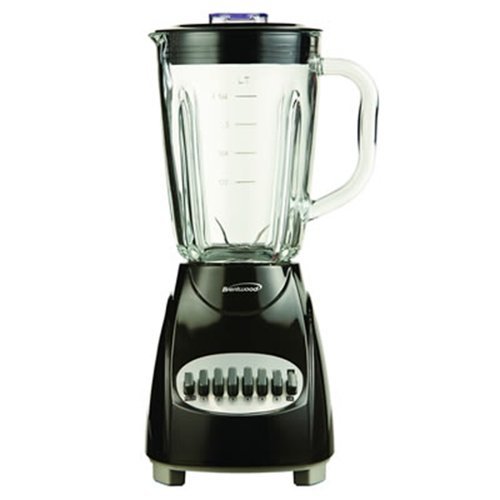 Brentwood - 12-Speed Blender - Black-Front_Standard 