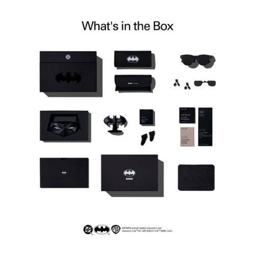 RayNeo Air 4 Pro AR/XR Smart Glasses with HDR10 Display - Limited Justice Edition - Batman HOW TO BUY
