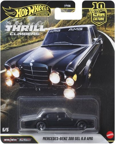 Mattel Hot Wheels Premium: Thrill Climbers Mercedes Benz 300 Sel