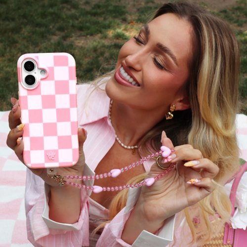 VELVET CAVIAR Phone Charm - Pink Heart WHERE TO BUY