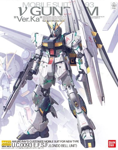 BANDAI NAMCO Entertainment Mobile Suit Gundam MG RX 93 Nu Gundam BANDAI NAMCO Entertainment Mobile Suit Gundam MG RX 93 Nu Gundam
