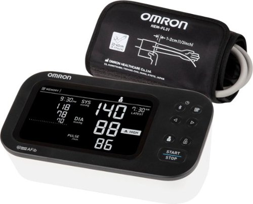 Omron 10 Series Upper Arm Blood Pressure Monitor - Black WORLDWIDE DELIVERY