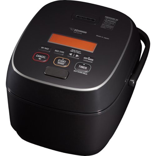 Zojirushi - Induction Heating Pressure Cooker/Warmer - 10 Cup - Black