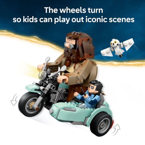 LEGO Harry Potter Hagrid & Harry's Motorcycle Ride Building Toy 76443 GLOBAL SHIPPING