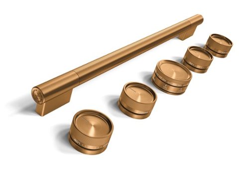 KitchenAid - Handle and Knob Hardware Accessory Kit for 30" Commercial-Style Gas Range - Bronze
