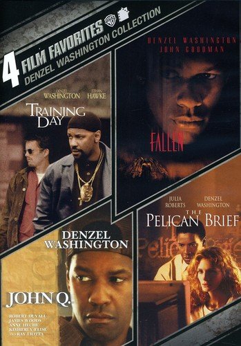  Denzel Washington Collection: 4 Film Favorites [4 Discs] [DVD]