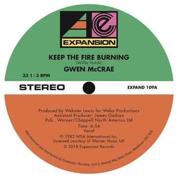 Keep the Fire Burning/Funky Sensation [12 inch Vinyl Single]