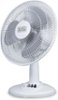 Black+Decker - Desk Fan for Home and Office, 12 inch Fan with 3 Speed Settings - White-Front_Standard