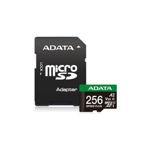 ADATA Speed Plus 256GB microSDXC Card with Adapter Fast Read Up to