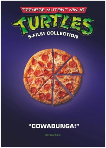 5-Film Collection: Teenage Mutant Ninja Turtles - Iconic LL [DVD] [Standard]-Front_Standard 