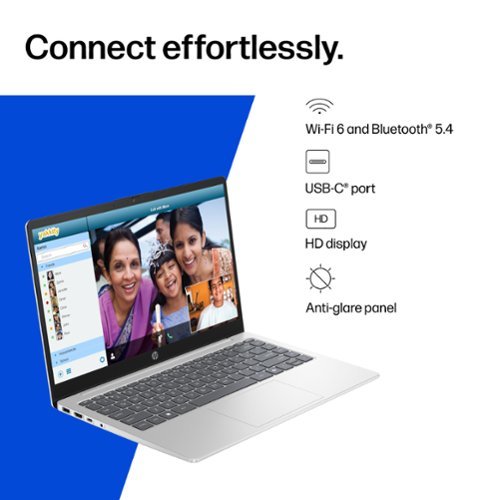 HP 14 Laptop - AMD Athlon Silver 7120U - 4GB Memory - 256GB SSD - Natural Silver SHOP ONLINE