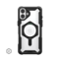 UAG - Plasma XTE Series Case with Magsafe for Apple iPhone 16 Plus - Black/Clear-Front_Standard