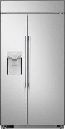 LG - SIGNATURE 42-in Wide 25.6 Cu. Ft. Side-by-Side Built-In Smart Refrigerator with Pro-Style Design - Stainless Steel