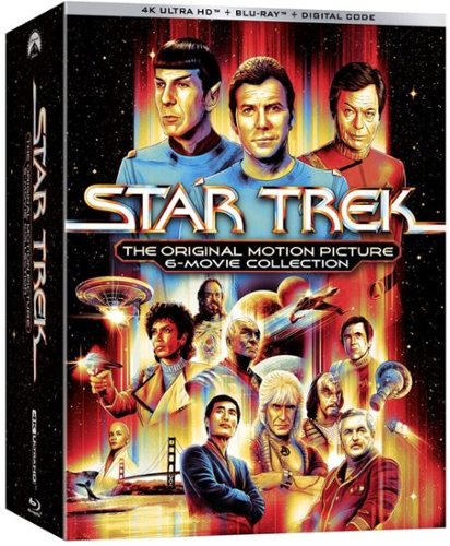  Star Trek: The Original Motion Picture 6-Movie Collection - 4K Blu-Ray [4K Ultra HD Blu-ray]
